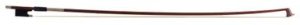 Nickel-mounted violin bow by Albert Nürnberger, Germany