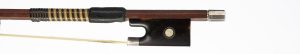 Silver and tortoiseshell-mounted violin bow by W. E. Hill and Sons, London, 1930
