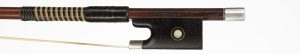 Silver-mounted violin bow by W. E. Hill & Sons, London, 20th Century