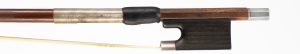 A silver-mounted viola bow by W. E. Hill & Sons, London