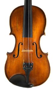 Violin by Norris & Barnes, London, 1783, front