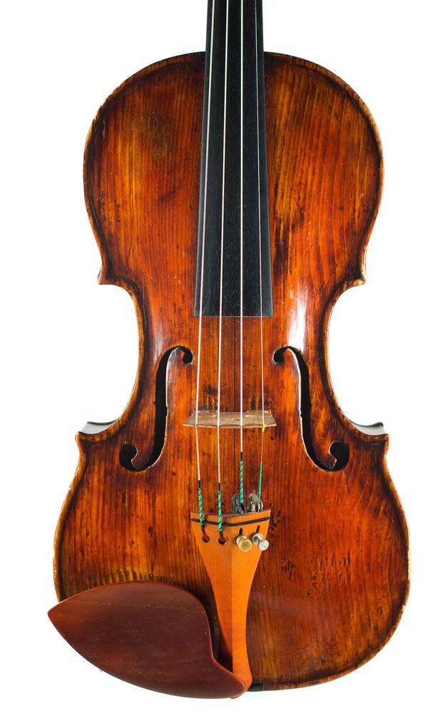 Violin ascribed to a member of the Ventapane Family, front