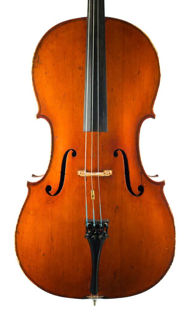 Cello, Workshop of Carl Meyer, Voigtland, early 20th Century