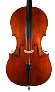 Cello by Sillen Benecke, Stockholm, 1882