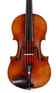 A violin by Joseph Philippe Grandjon, Mirecourt, circa 1860 — front