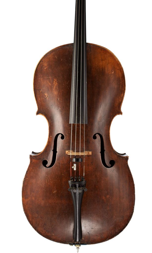 Cello by Matthias Klotz (II), Mittenwald, 1771 — front