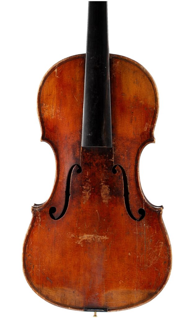 Violin, Circle of J. J. Grandjon, Mirecourt, circa 1880 — front