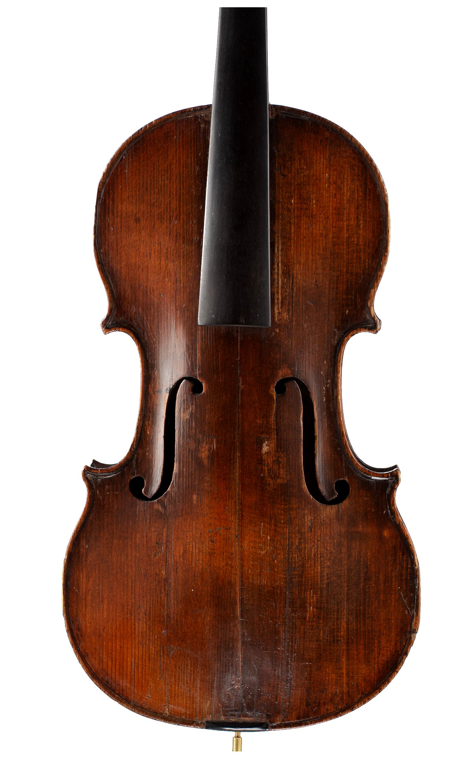 Violin, Workshop of Nicolas Aine, France, circa 1820 — front