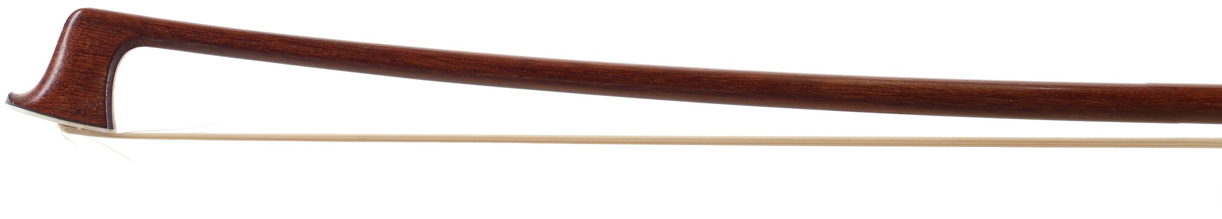 A silver-mounted violin bow by Horst Schicker & Son, Germany — head