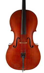 Cello by Percy Lee, London, 1923 — front