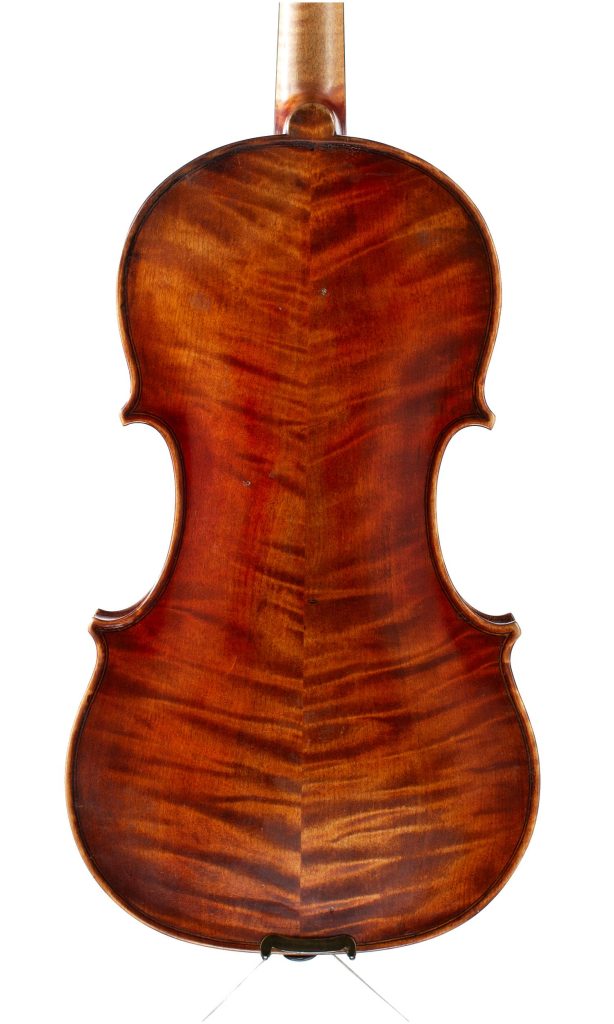 Violin by George Wulme-Hudson, London, 1915 — back