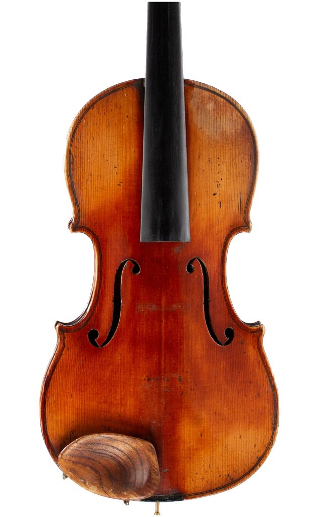 Violin by François Hippolyte Caussin, Neufchâteau, 1863 — front