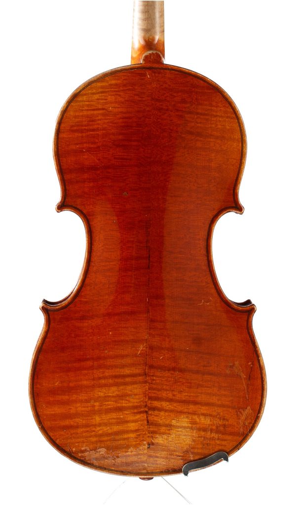 Violin, Workshop of Jérôme Thibouville-Lamy, France, circa 1900 — back