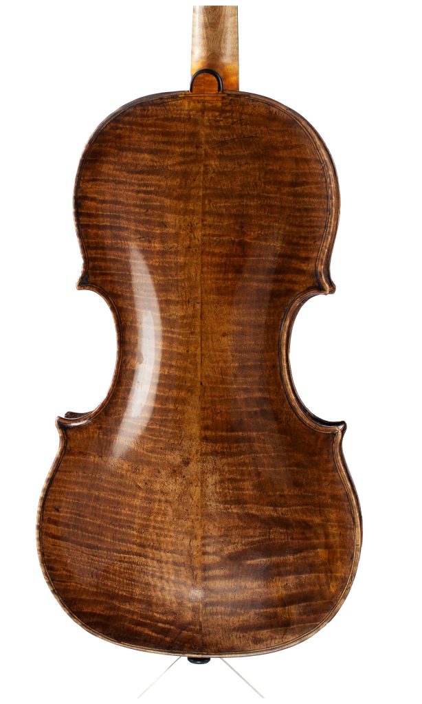 Violin by Richard Duke, London, circa 1760 — back