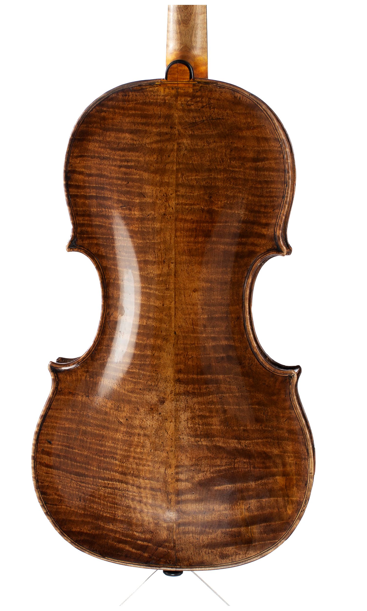 Violin by Richard Duke, London, circa 1760 — back