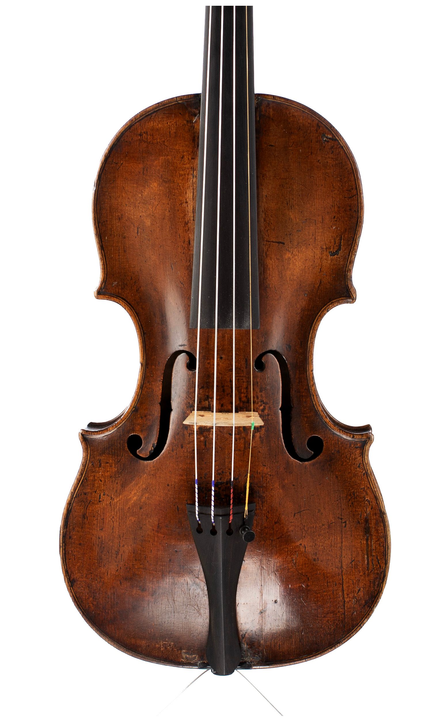 Violin by Richard Duke, London, circa 1760 — front