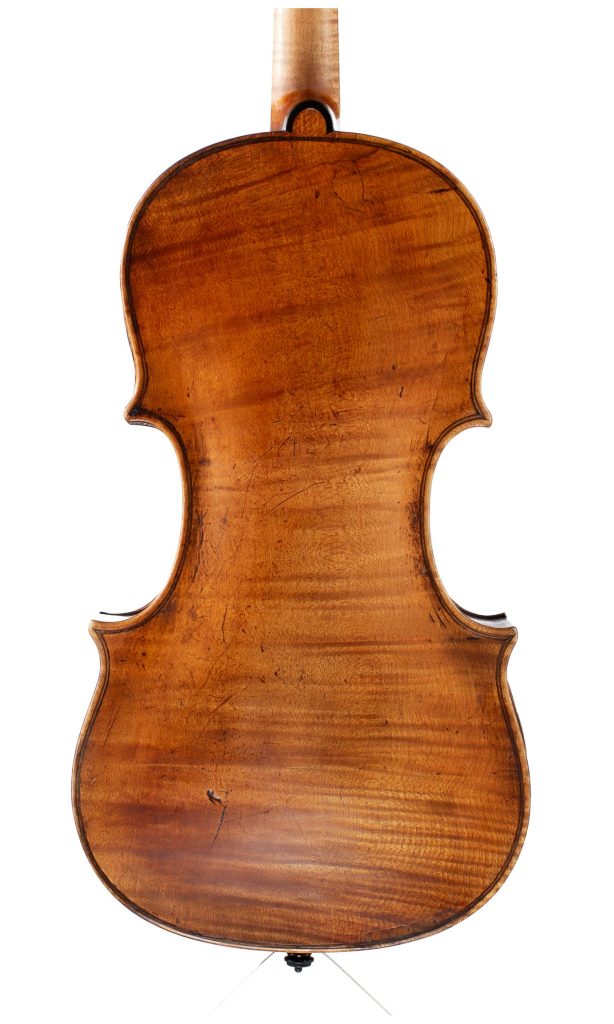 A violin by Giovanni Batista Rogeri, Brescia, circa 1680 — back