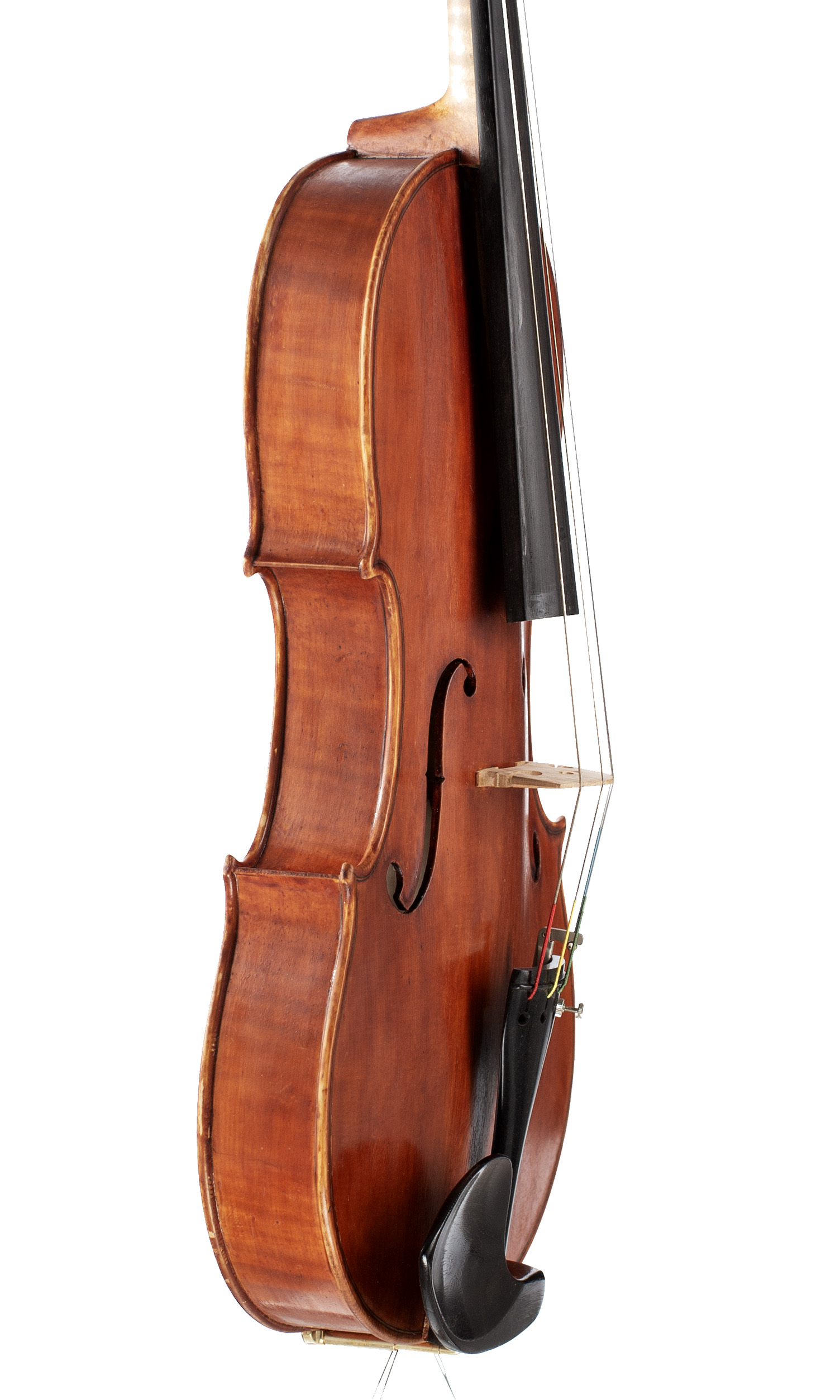 A viola by Rudolf Masurat, Lübeck, 2020 — angled view, 70°