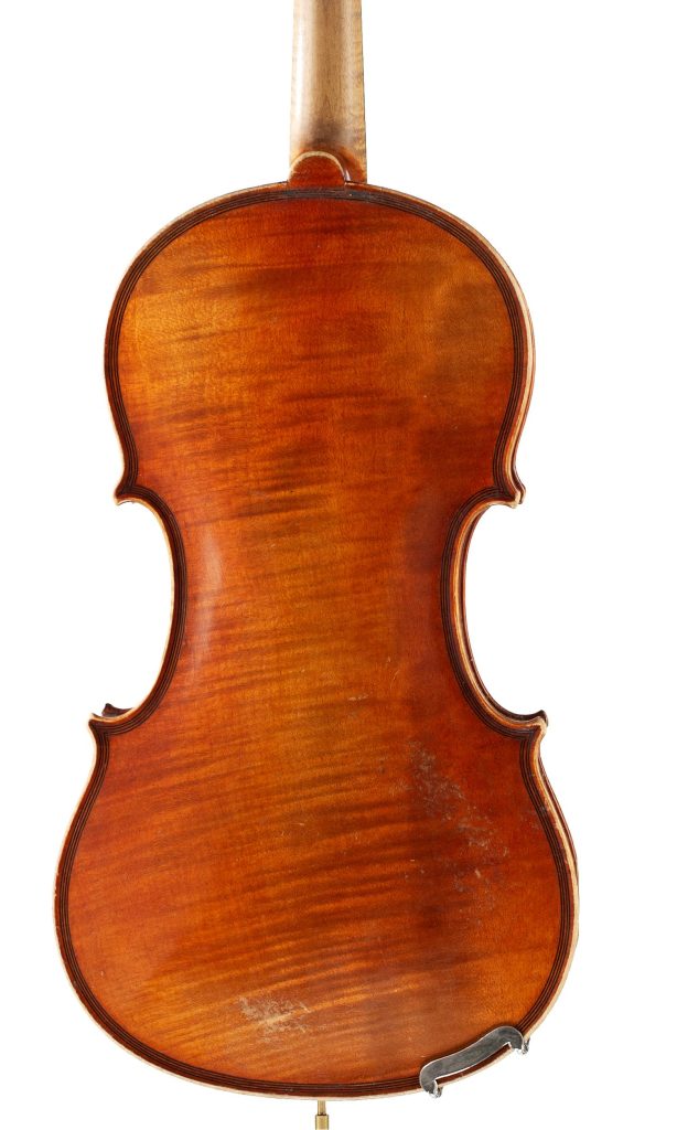Violin, Workshop of Schuster & Co, Markneukirchen, 1915 — back
