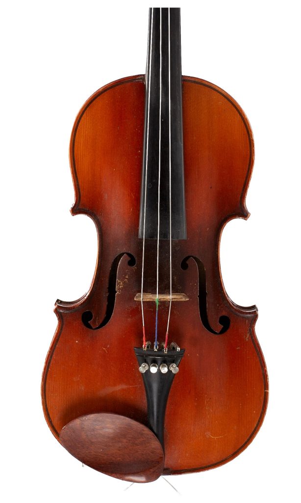 Violin, Workshop of Jérôme Thibouville-Lamy, Mirecourt, circa 1910 — front