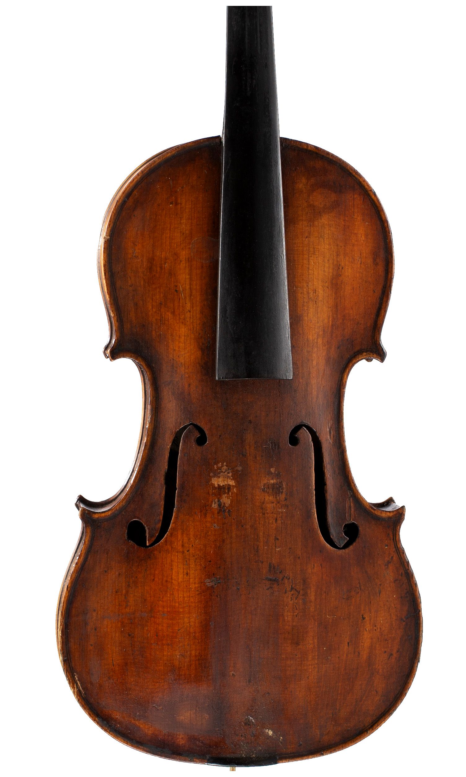 A violin by Alexander Smillie and Son, Glasgow, 1904 — angled view, 10°