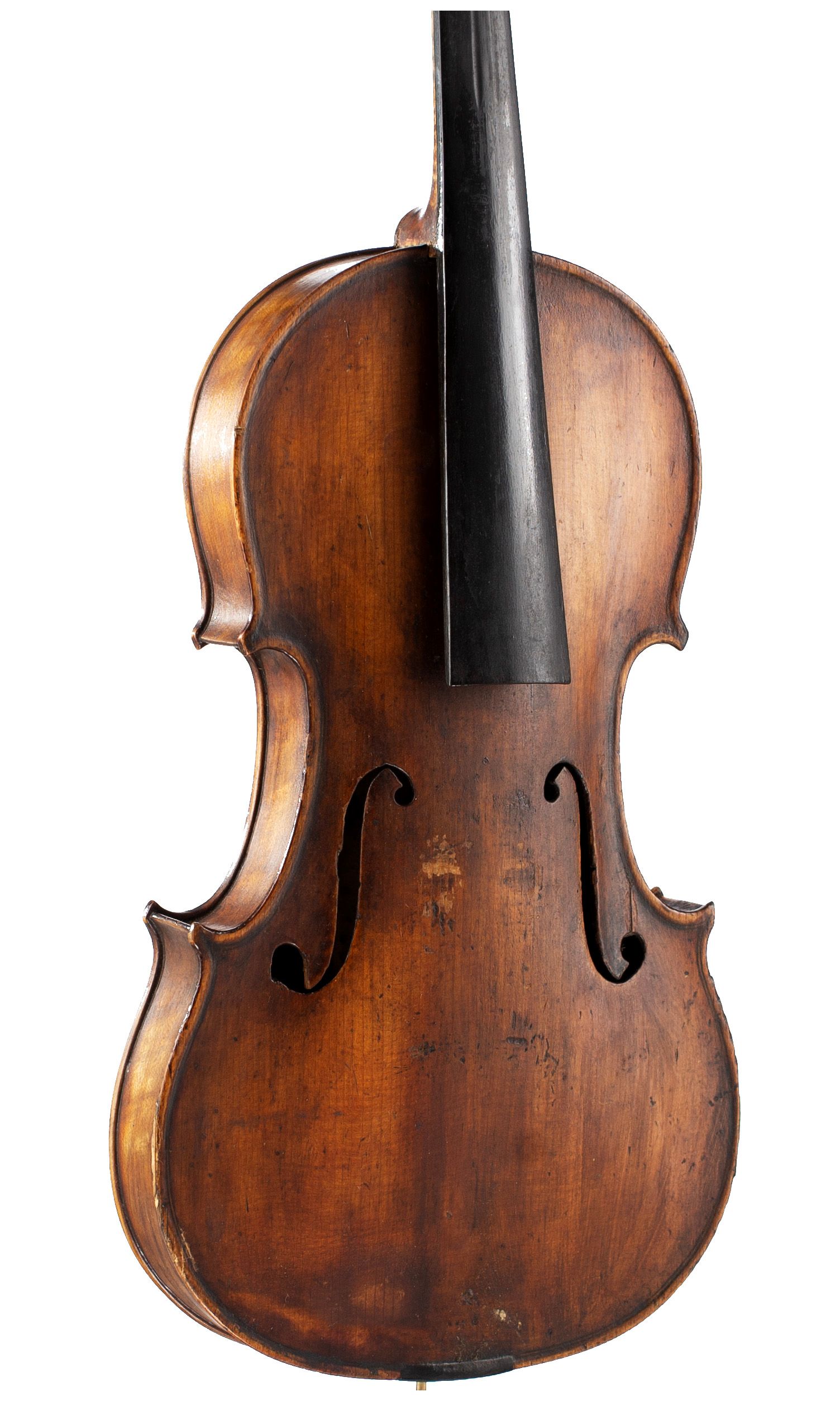 A violin by Alexander Smillie and Son, Glasgow, 1904 — angled view, 30°