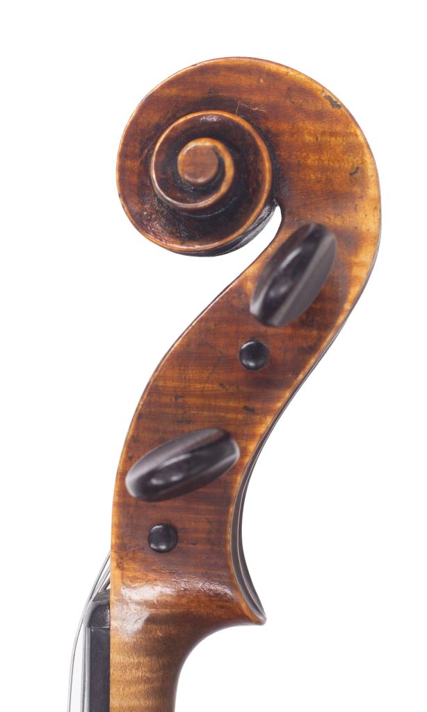 Viola by Clifford A. Hoing, High Wycombe, 1966 — scroll
