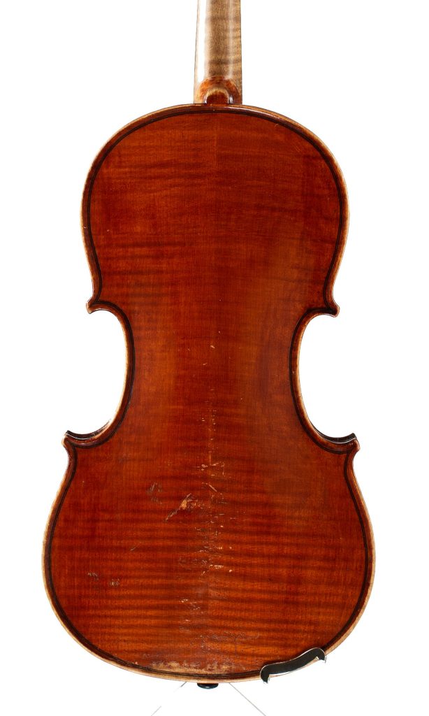 Violin, Workshop of Alfred Moritz, Germany, 1893 — back