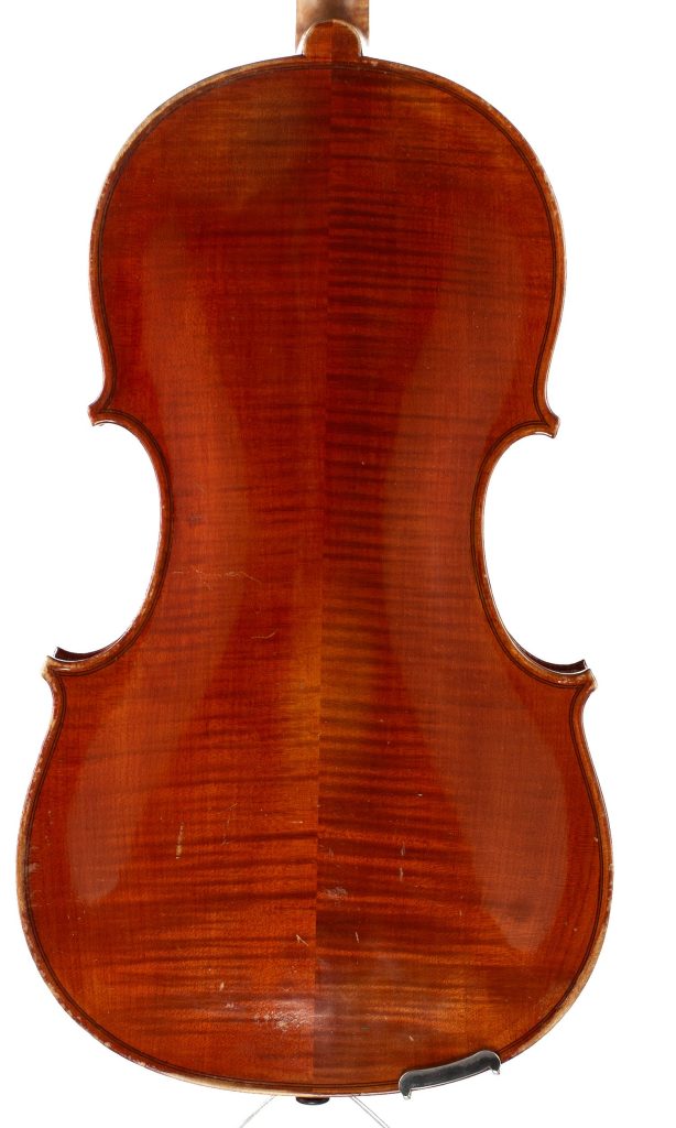 Viola by René Morizot, Mirecourt, 1967 — back