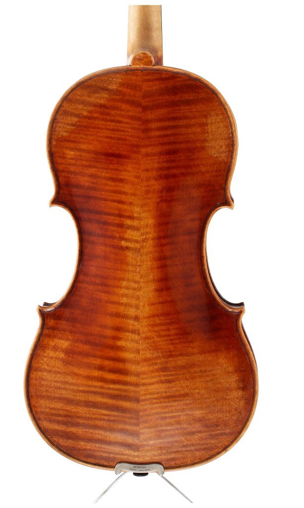 A violin by Thomas Meuwissen, Brussels, 2007 — back