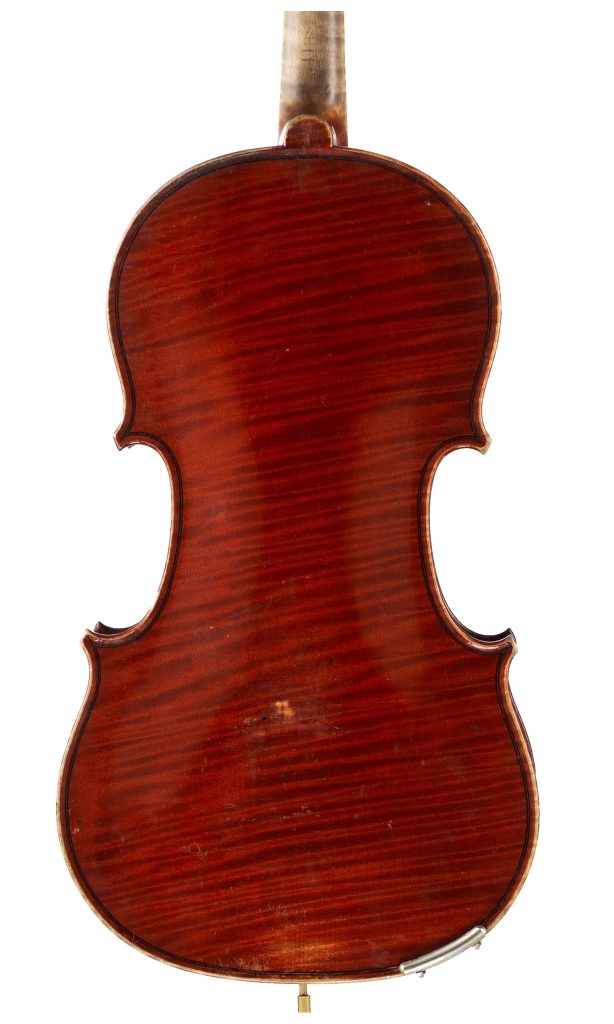 Violin by Gand & Bernardel, Paris, 1878 — back