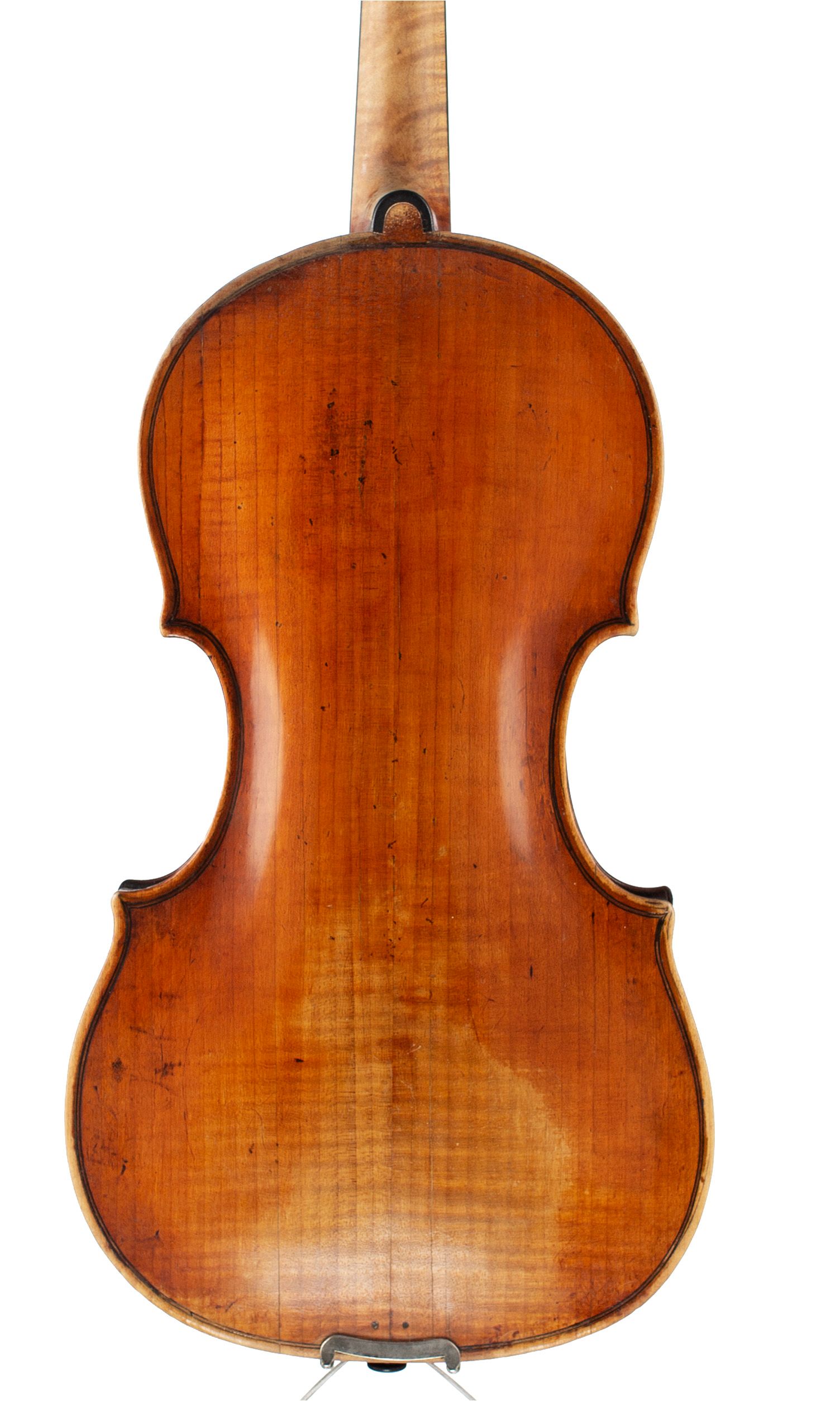 Violin by Carlo Antonio Testore, Milan, circa 1730 — back