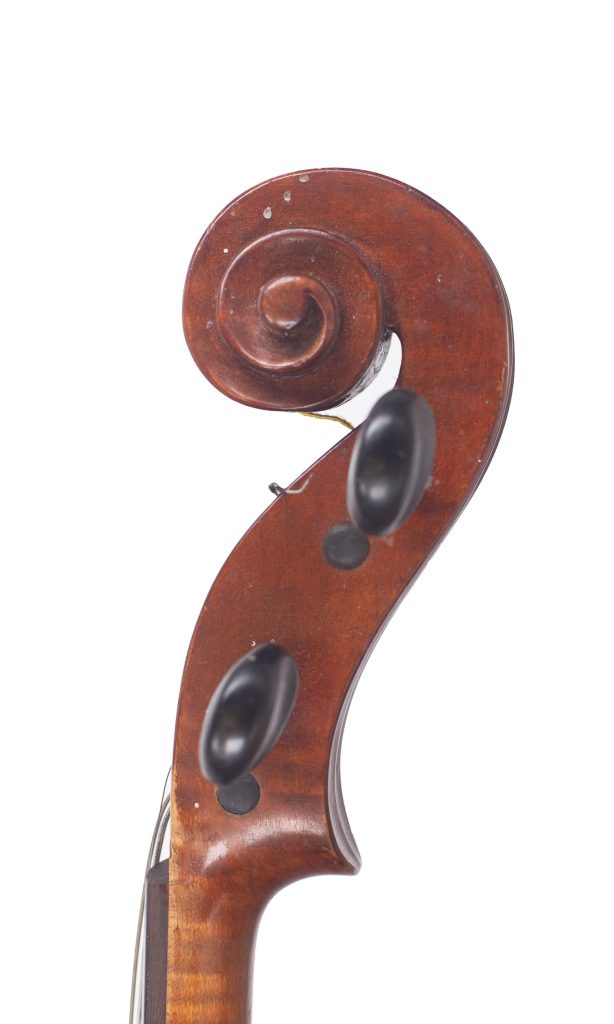 Violin by E. Whitmarsh, London, circa 1880 — scroll