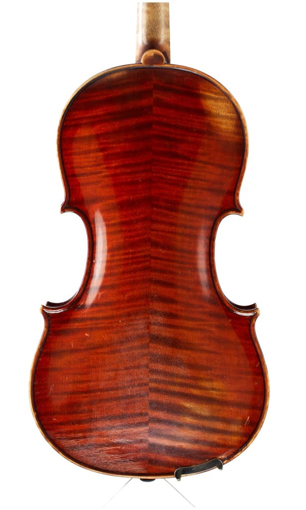Violin by Pierre Gaggini, Nice, 1944 — back