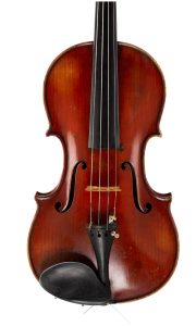Violin by Pierre Gaggini, Nice, 1944 — front