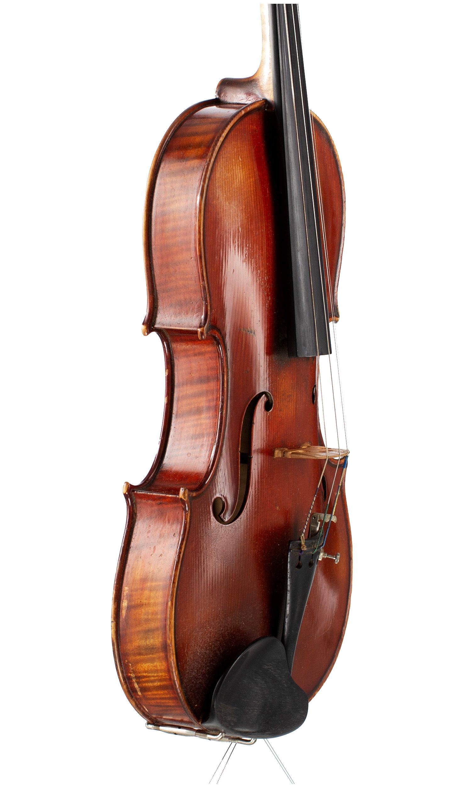 Violin by Pierre Gaggini, Nice, 1944 — angled view, 60°