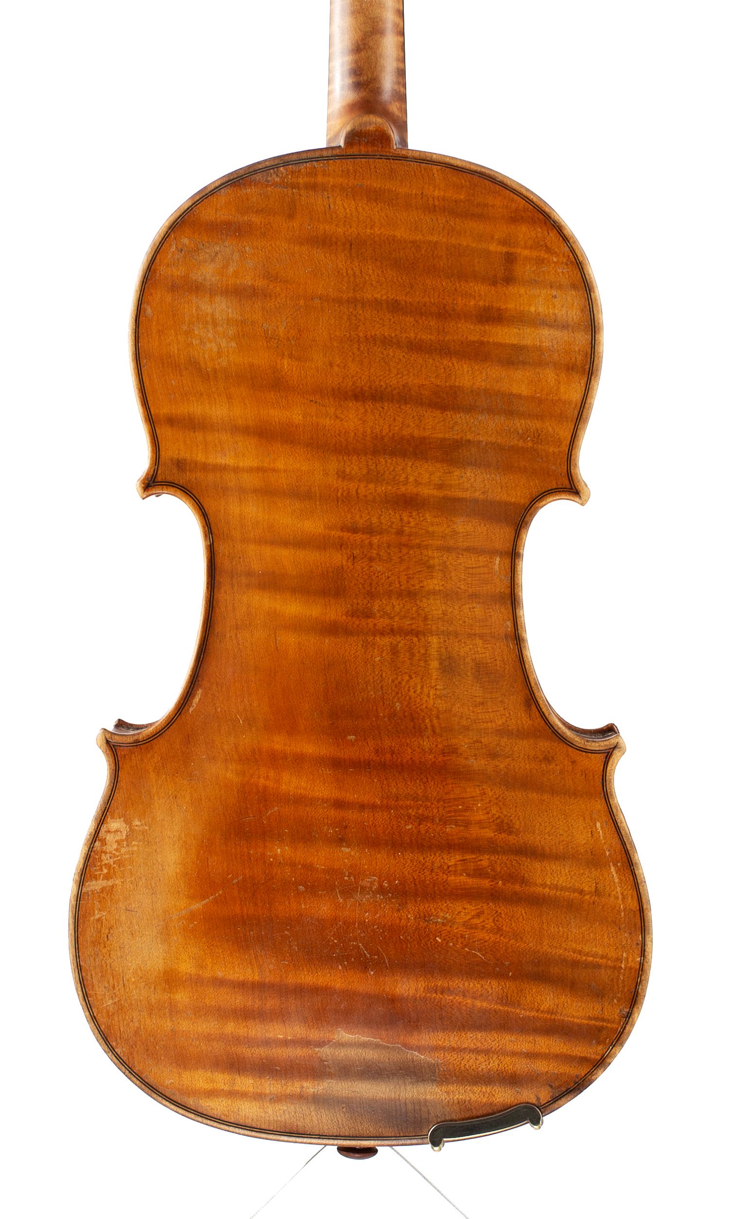 Violin by Honore Derazey, Mirecourt, 1832 — back