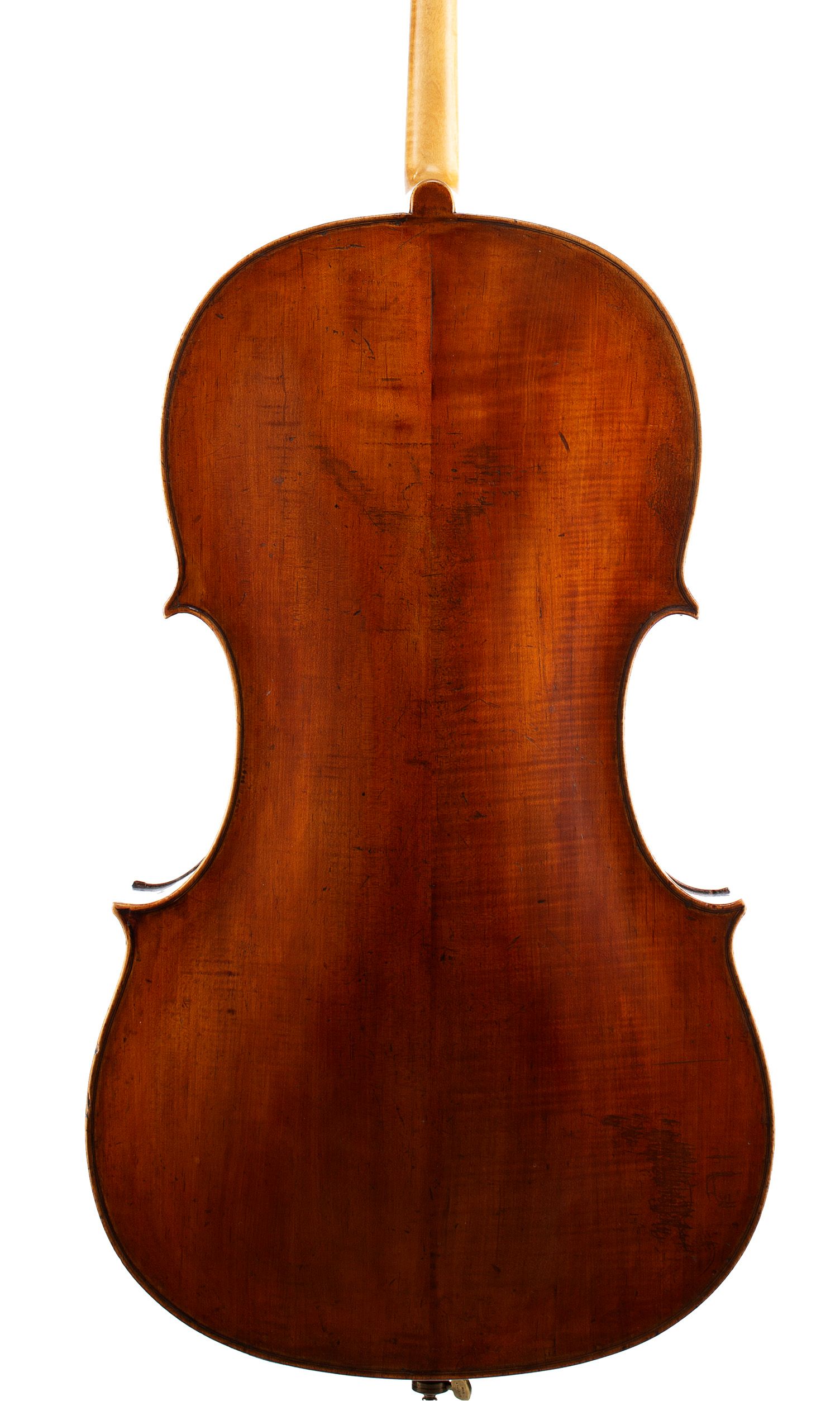 Cello by Thomas Kennedy, London, 1808 — back