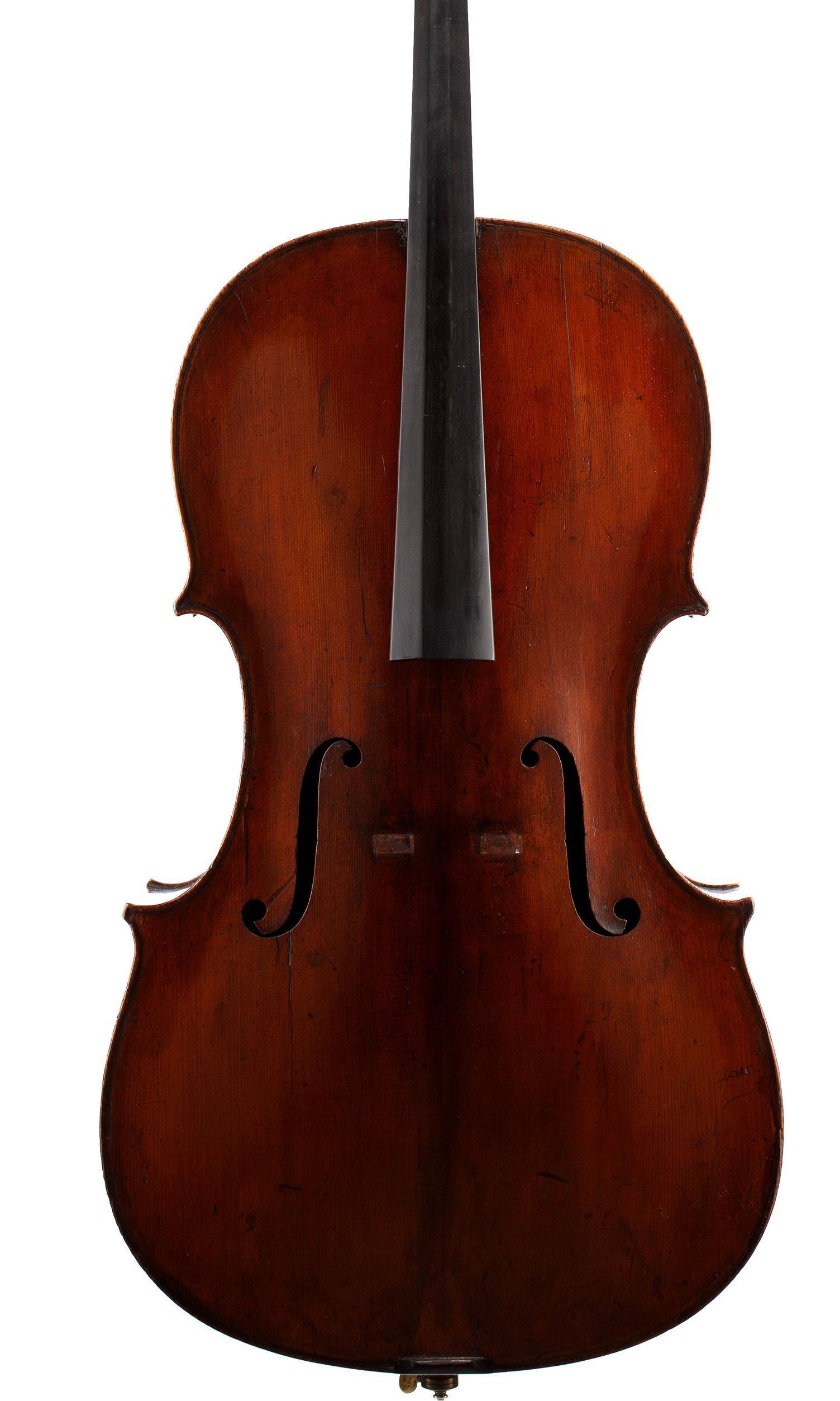 Cello by Thomas Kennedy, London, 1808 — front