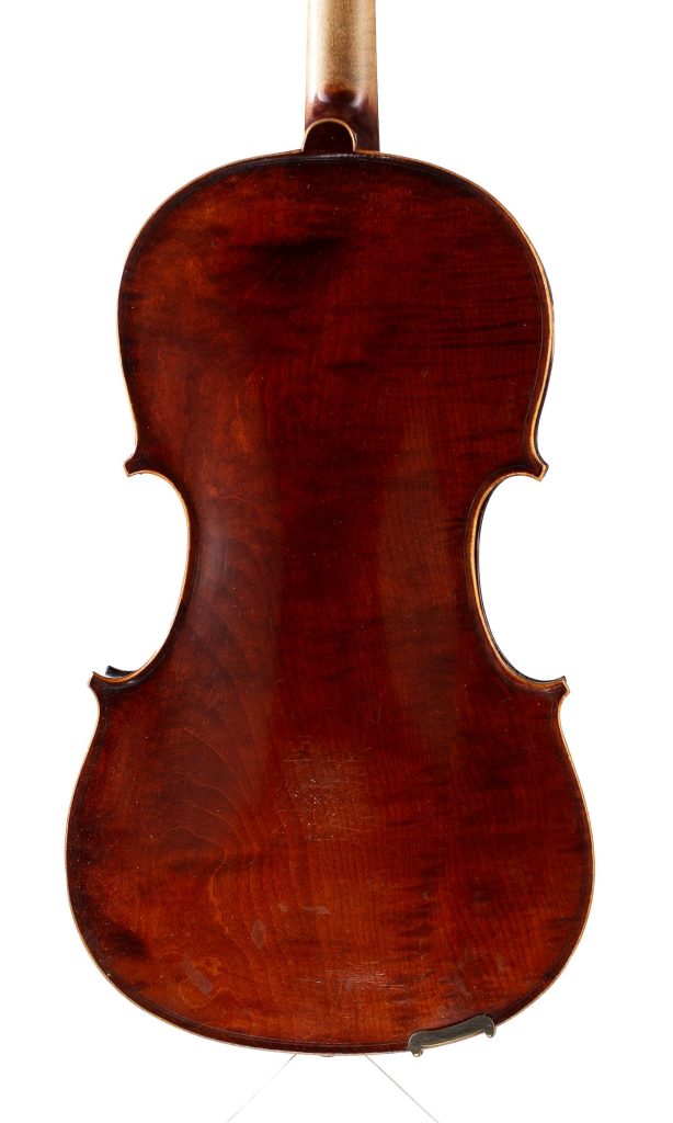 Violin, Workshop of Jérôme Thibouville-Lamy, France — back