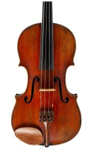 Violin, Workshop of Louis Lowendall, Dresden, 1883 — front