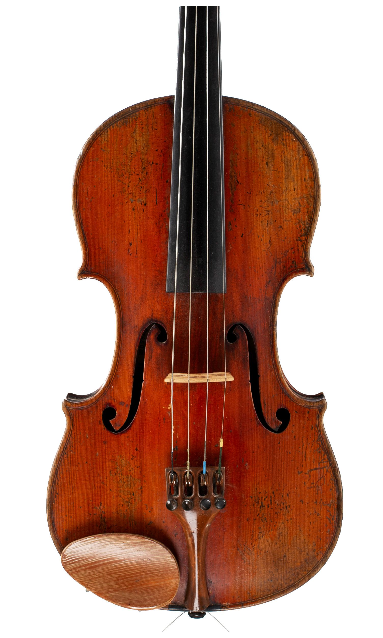 Violin, Workshop of Louis Lowendall, Dresden, 1883 — front