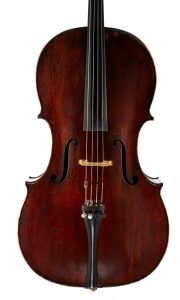 Cello by Charles Harris (II), London, circa 1820 — front