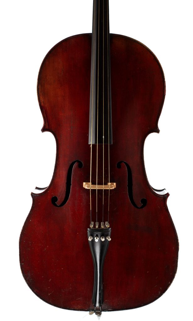 Cello, Workshop of Jérôme Thibouville-Lamy, France, circa 1910 — front