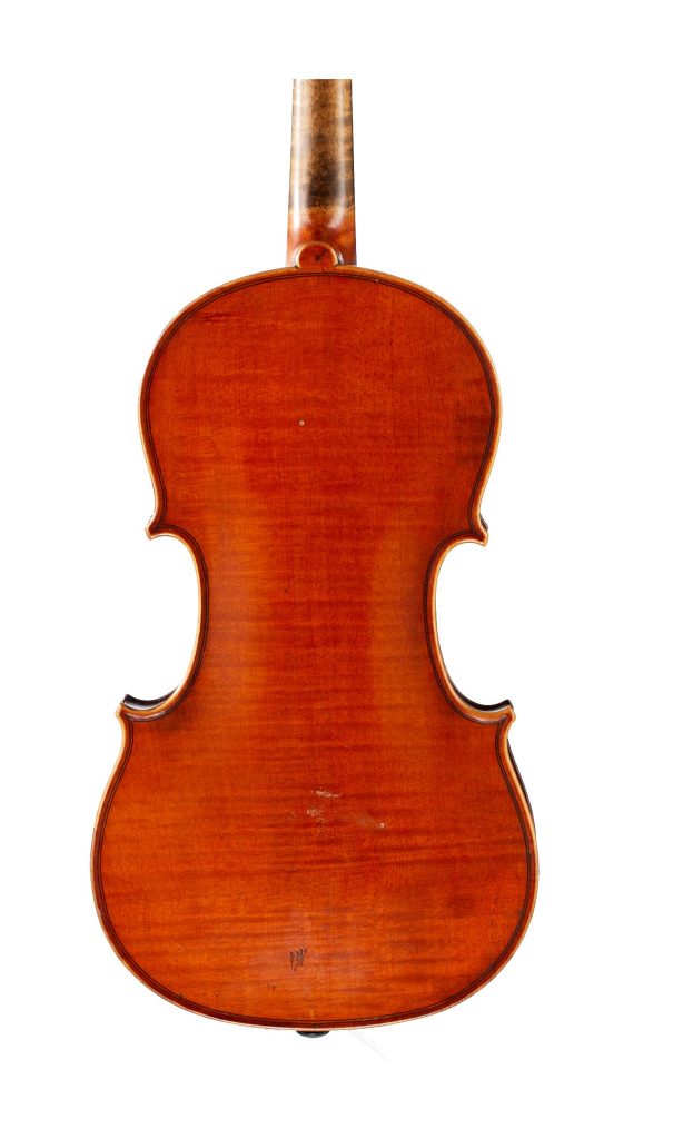 Half-sized violin, Workshop of Jérôme Thibouville-Lamy, France, circa 1900 — back
