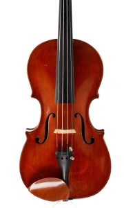 Violin by E. A. Burgess, 1885 — front