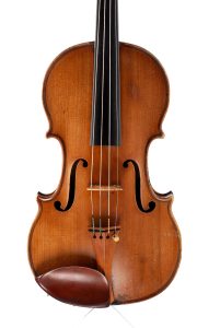 Violin, Workshop of Didier Nicolas Aine, Mirecourt, 19th Century — front