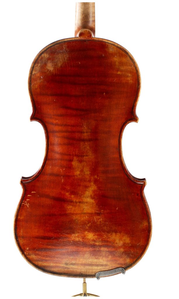 Violin by George Wulme-Hudson, London, circa 1920 — back