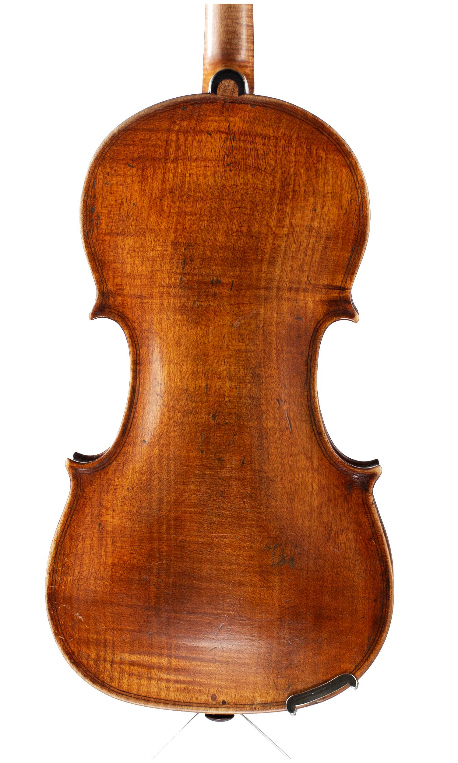 Violin by George Wulme-Hudson, London, circa 1900 — back