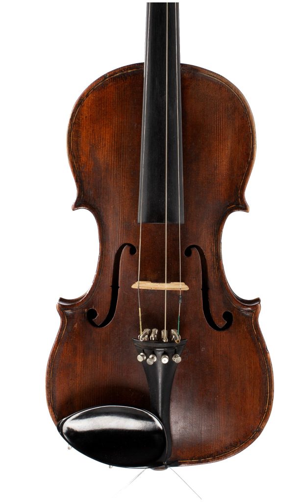 Violin by George Wulme-Hudson, London, circa 1900 — front